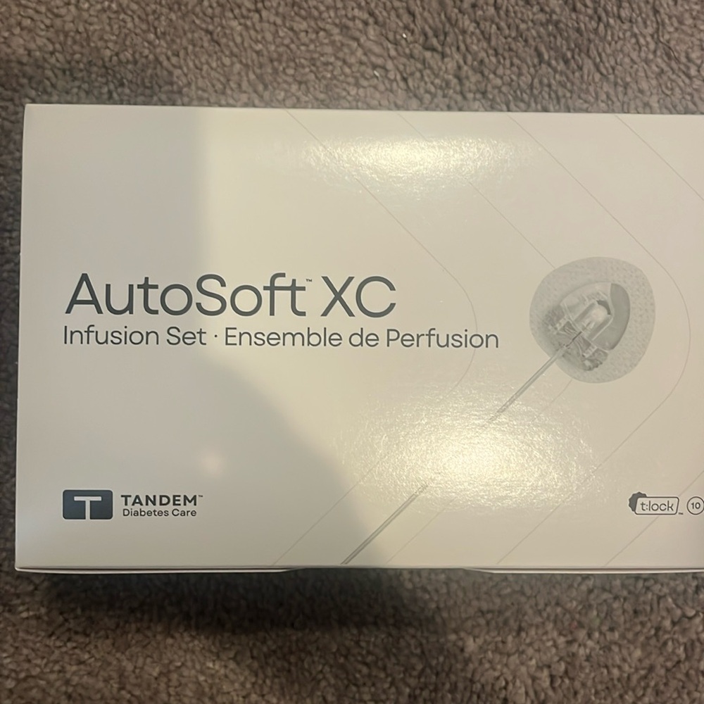 3 new boxes Tandem AutoSoft XC Infusion Set